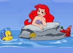  Ariel Coloring Book Game For Kids 