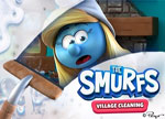 The Smurfs Village Cleanup Game For Kids